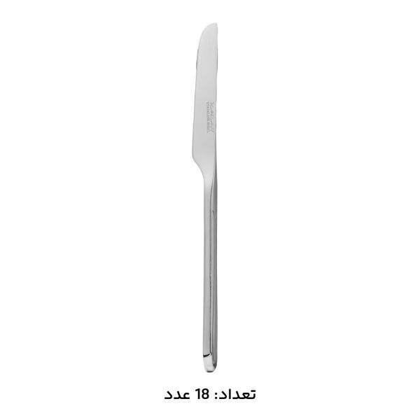 سرویس قاشق، چنگال و کارد استیل 146 پارچه 30 نفره کابان مدل 187