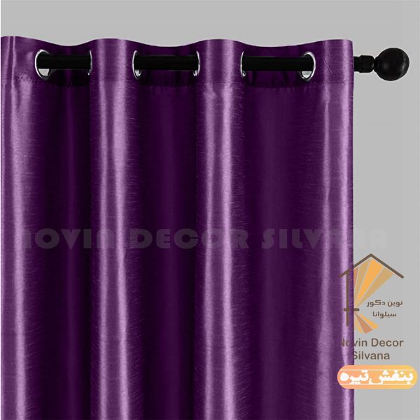 پرده نوین دکور سیلوانا مدل ساتن کد 23 سایز 230 × 140 سانتی متر