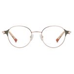 فریم عینک طبی گرد مدل JS8630C237P81 مناسب برای صورت گرد و بیضی