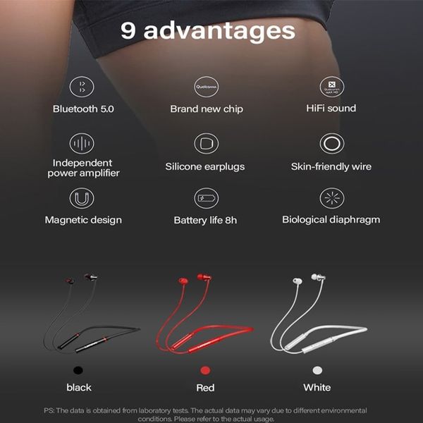 هندزفری بلوتوثی دورگردنی لنوو Lenovo HE05X اورجینال