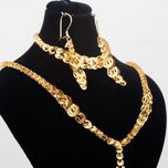 نیم ست طلا 18 عیار زنانه سهی مدل SV33