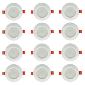 چراغ هالوژن 7 وات شاهچراغ مدل روناک بسته 12 عددی