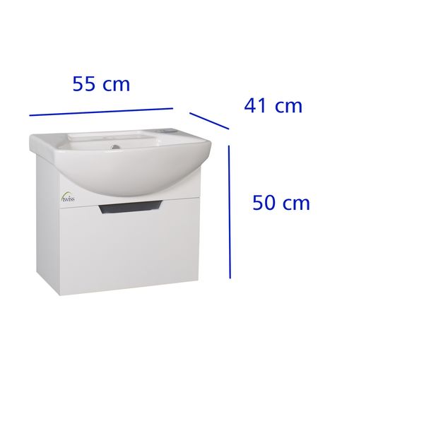 ست کابینت و روشویی توییس مدل tws 1028