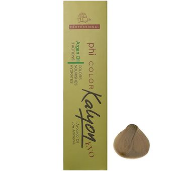 رنگ مو کالیون سری بژ شماره 8-8 حجم 125 میلی لیتر رنگ بلوند بژ روشن