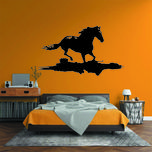 استیکر مدل چوبی طرح اسب کد S64