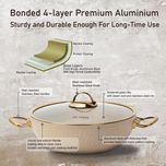 سرویس پخت و پز 16 پارچه ام جی اس کد 800313