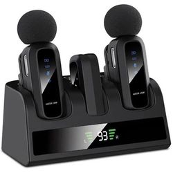 میکروفون گرین لاین میکروفون یقه‌ ای دو کاربره وایرلس گرین لاین Green Lion GM-89X Microphone 2 in 1 Noise Cancellation