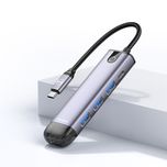 هاب 5 پورت USB-C مک دودو مدل HU-7750 با گارانتی شرکتی