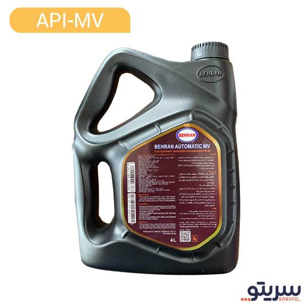 روغن جعبه دنده اتوماتیک بهران مدل MV حجم 4 لیتر