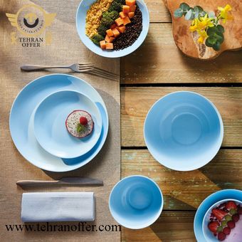 سرویس غذا خوری 26 پارچه لومینارک مدل دیوالی گرد