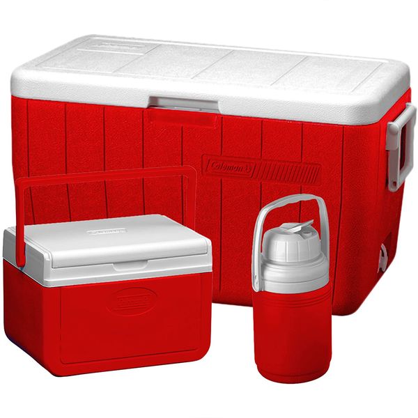 یخچال سفری کلمن مدل Piece Combo گنجایش 45 لیتر مجموعه 3 عددی