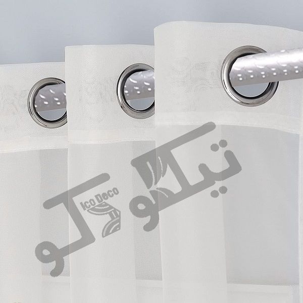 پرده تیکو دکو مدل حریر کلاسیک تکی سایز 140x280 سانتی متر
