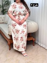 پیراهن نخی مهوا 3009