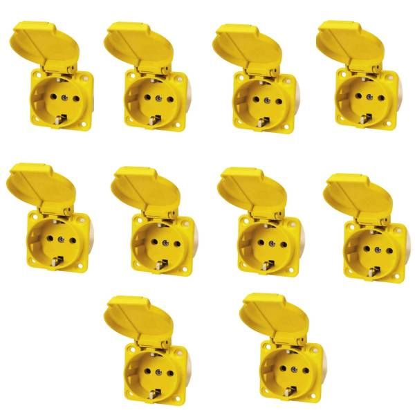 پریز پارت الکتریک مدل 124 بسته 10 عددی*219