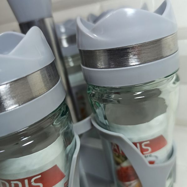 ست جا ادویه 7 پارچه کاپریس مدل فلورا کد GGG