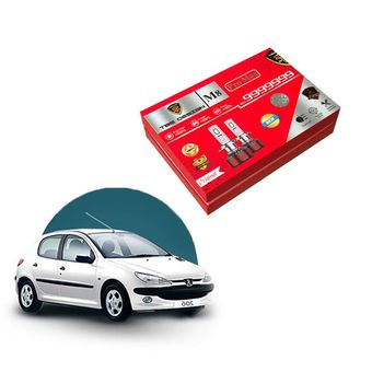 هدلایت نور بالا پژو 206 مدل M8 Pro Max برند توبیز سری RED اورجینال | گارانتی (2عددی) 1227