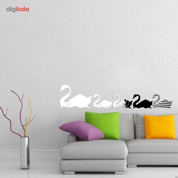 آینه پلکسی گلس دکو وسنا مدل P2006 پنج تکه