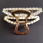 کلیپس مو زنانه مدل مثلث نگین دار *348