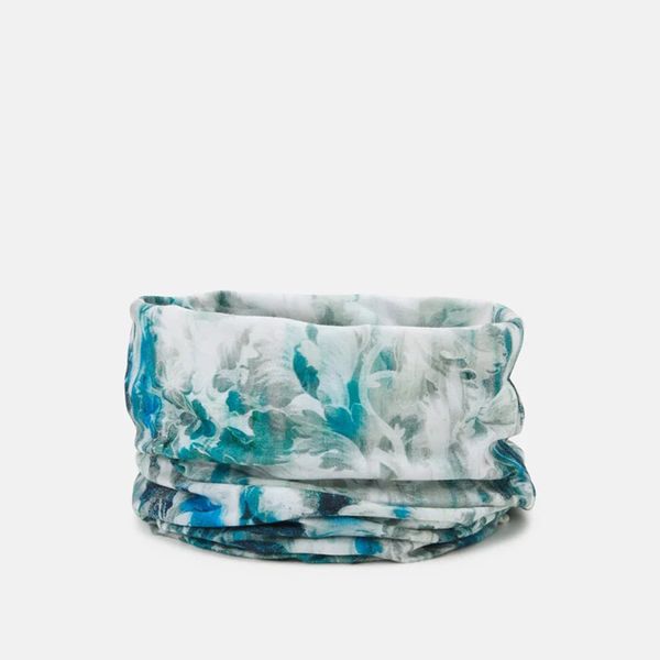 دستمال سر و گردن باف مدل Sumi Aqua