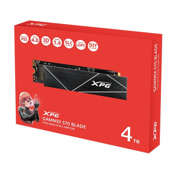 SSD Internal ADATA XPG GAMMIX S70 Blade 4TB