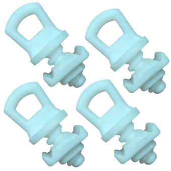 بست پرده باربد مدل سربند پستونکی  بسته 4 عددی