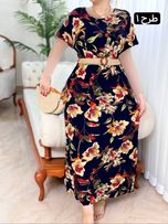 پیراهن نخی مینا 2091