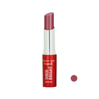 رژ لب جامد گلدن رز مدل SHEER BRIGHT رنگ بنفش روشن شماره 107