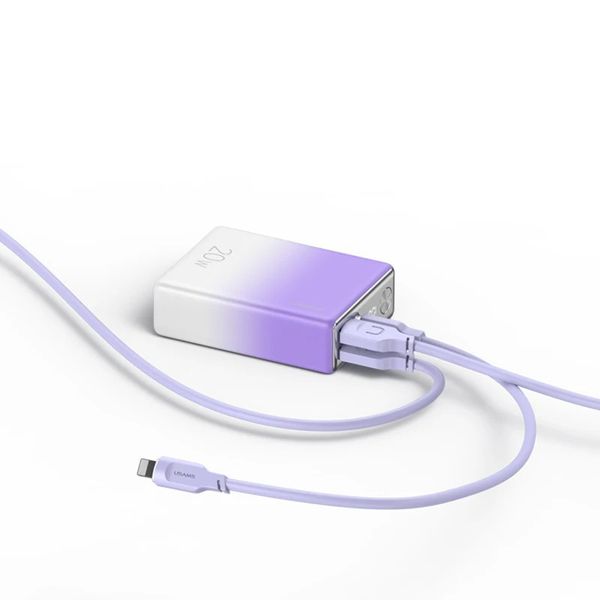 پاوربانک یوسمز مدل US-CD192 ظرفیت 10000 میلی آمپر ساعت