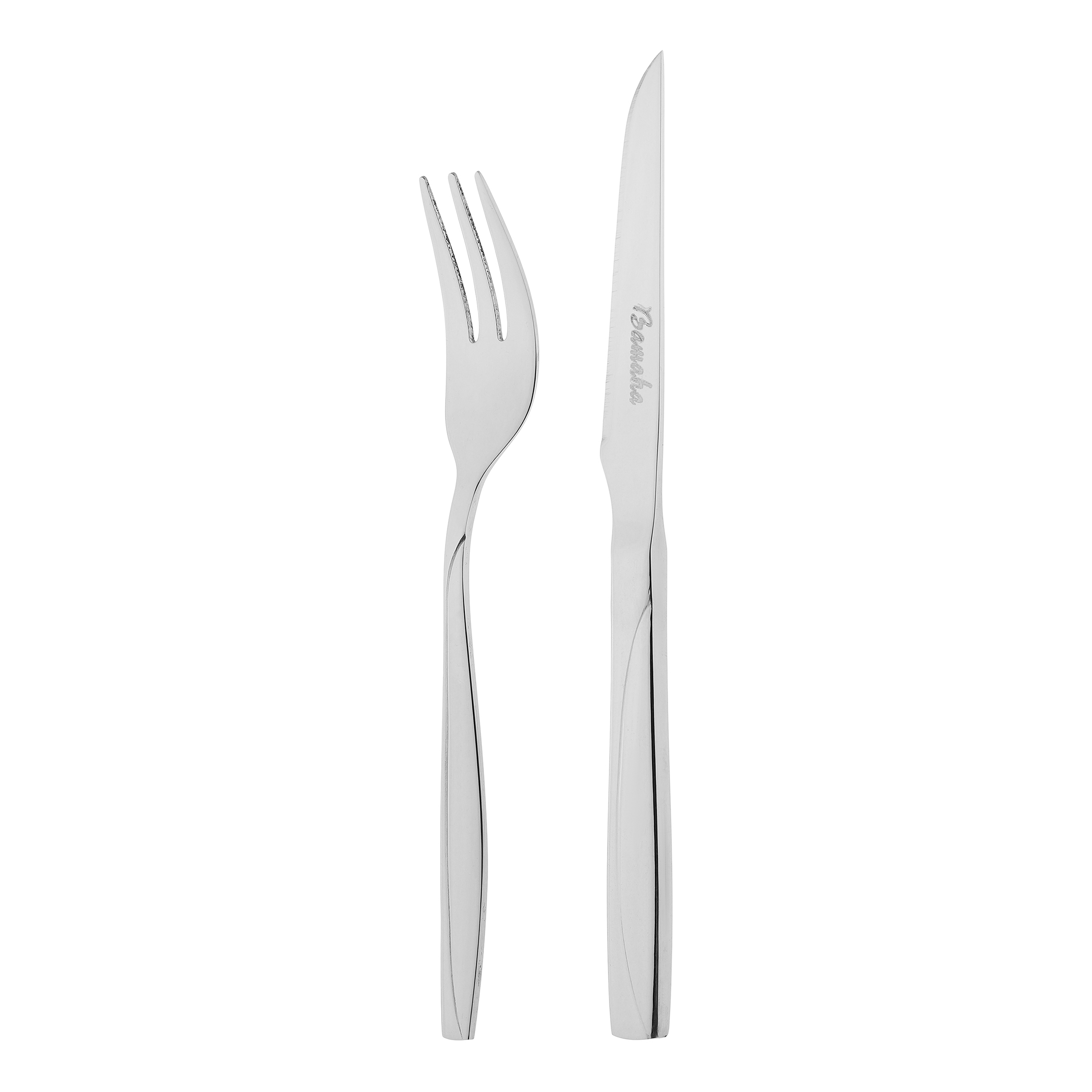 سرویس کارد و چنگال استیل 12 پارچه مناسب برای 6 نفر باماها مدل ماینز کد 261*820