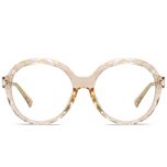 فریم عینک طبی گرد مدل TR3502C91-P03 مناسب برای صورت گرد و بیضی