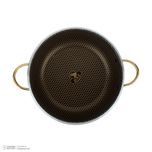 سرویس پخت و پز 14 پارچه هلنا طرح چدن مدل لانه زنبوری