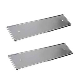 قاب پلاک خودرو استیل یک عددی