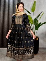 پیراهن هندی طلاکوب کد 1880