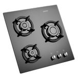 اجاق گاز صفحه‌ای سه شعله استیل البرز مدل G3551