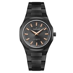 ساعت مچی عقربه‌ای مردانه تورنادو مدل T21003-BBBBK