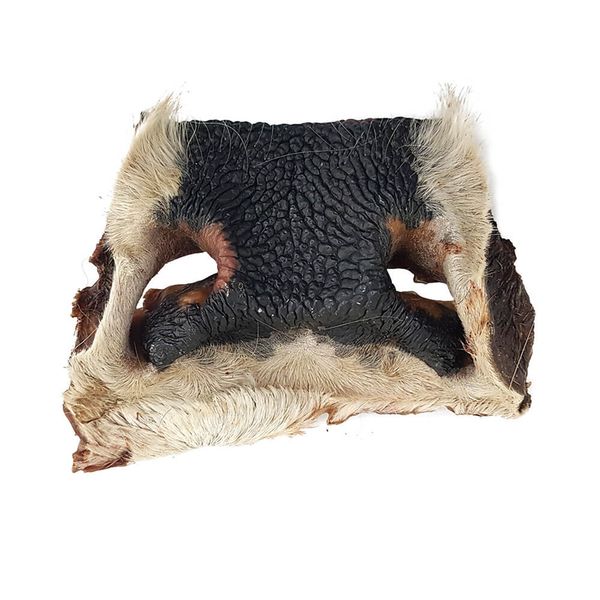 تشویقی سگ هاپومیل مدل پوزه گاو کد Beef Muzzle S وزن 100 گرم