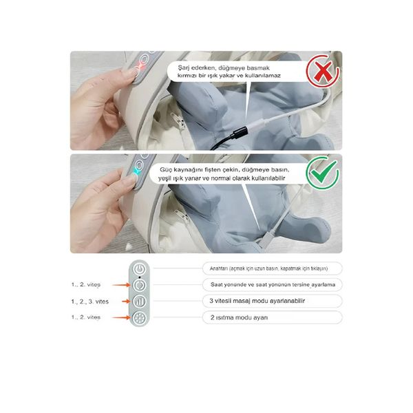 ماساژور گردن و شانه مدل MDHL-MD-069