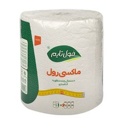 دستمال حوله ای 280 برگ دو لایه فول تایم مدل ماکسی رول چند منظوره