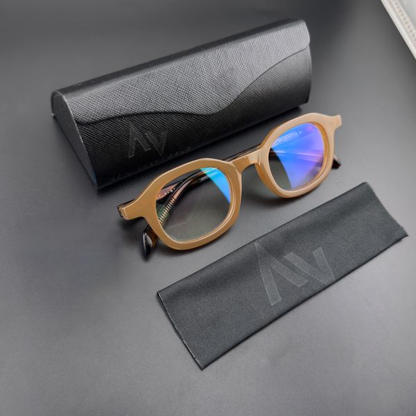 فریم عینک طبی مربعی آلبرت وگ مدل S31104-C3-1 Acetate مناسب برای صورت گرد و بیضی