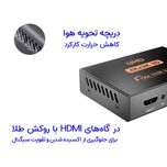 اسپلیتر 1 به 4 HDMI مدل UHD-HTS 4K