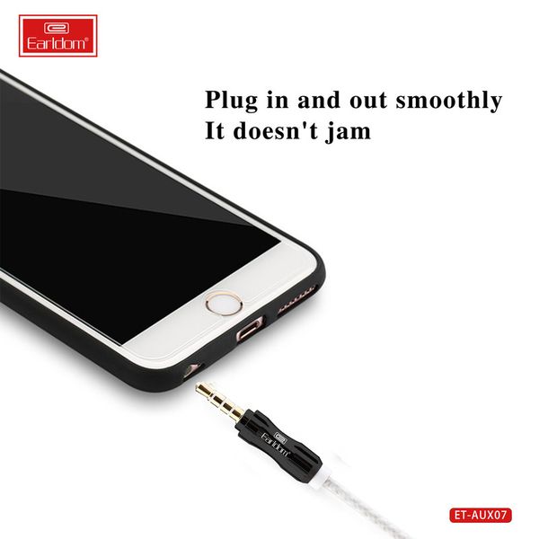 کابل AUX ارلدام مدل AUX07 طول 1.5 متر