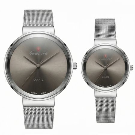 ست ساعت مچی عقربه‌ای کوارتز زنانه و مردانه سوئیس آرت مدل ANT122-123ST0001