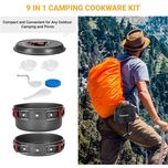 ظروف سفری کینگ کمپ مدل Climber I کد KP3910 مجموعه 8 عددی