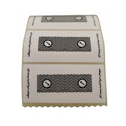 برچسب زود لیبل طرح پلمب بسته بندی مدل PL1 بسته 100 عددی