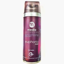 اسپری خوشبو کننده بدن مردانه مدیا مدل Euphoria حجم 200 میلی لیتر