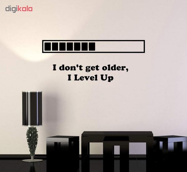 استیکر وی وین آرت طرح I Level Up کد S62