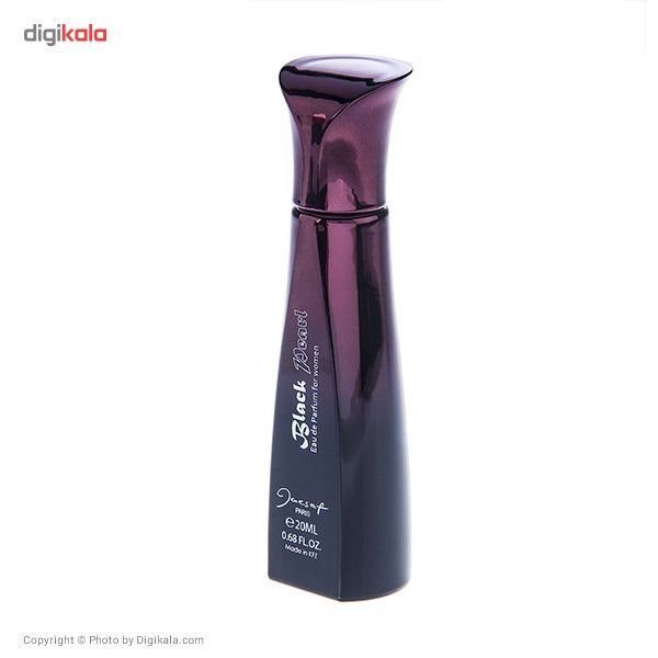 عطر جیبی زنانه ژک ساف مدل black perlبلک پرل حجم 20 میلی لیتر