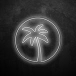 چراغ نئونی دیواری طرح درخت نخل*17