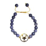 دستبند طرح ماه تولد آبان کد 1242