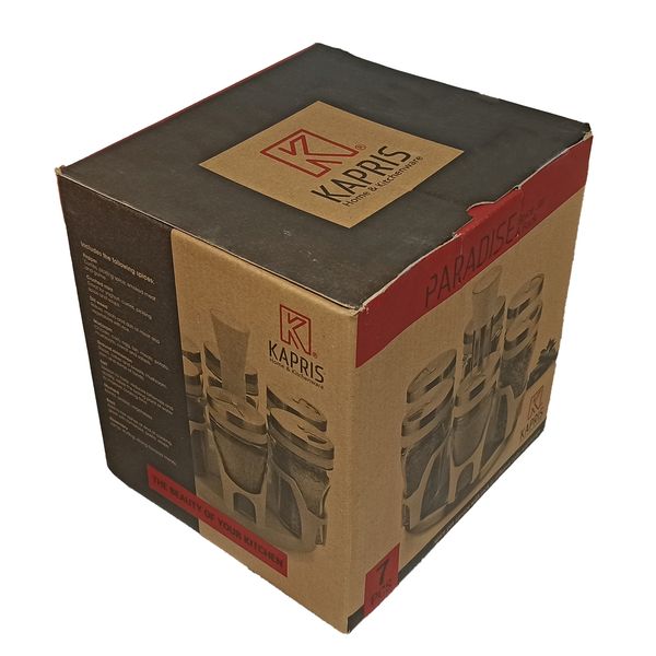 ست جا ادویه 7 پارچه کاپریس مدل پارادایس کد 6